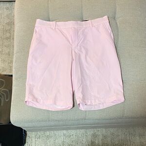 Nike Men's Pink Flat Front Shorts